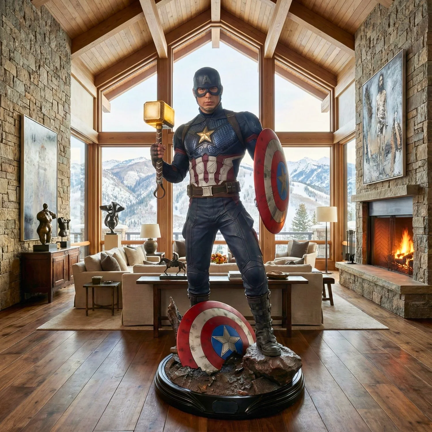 Captain America (210cm) ™ - Image 3