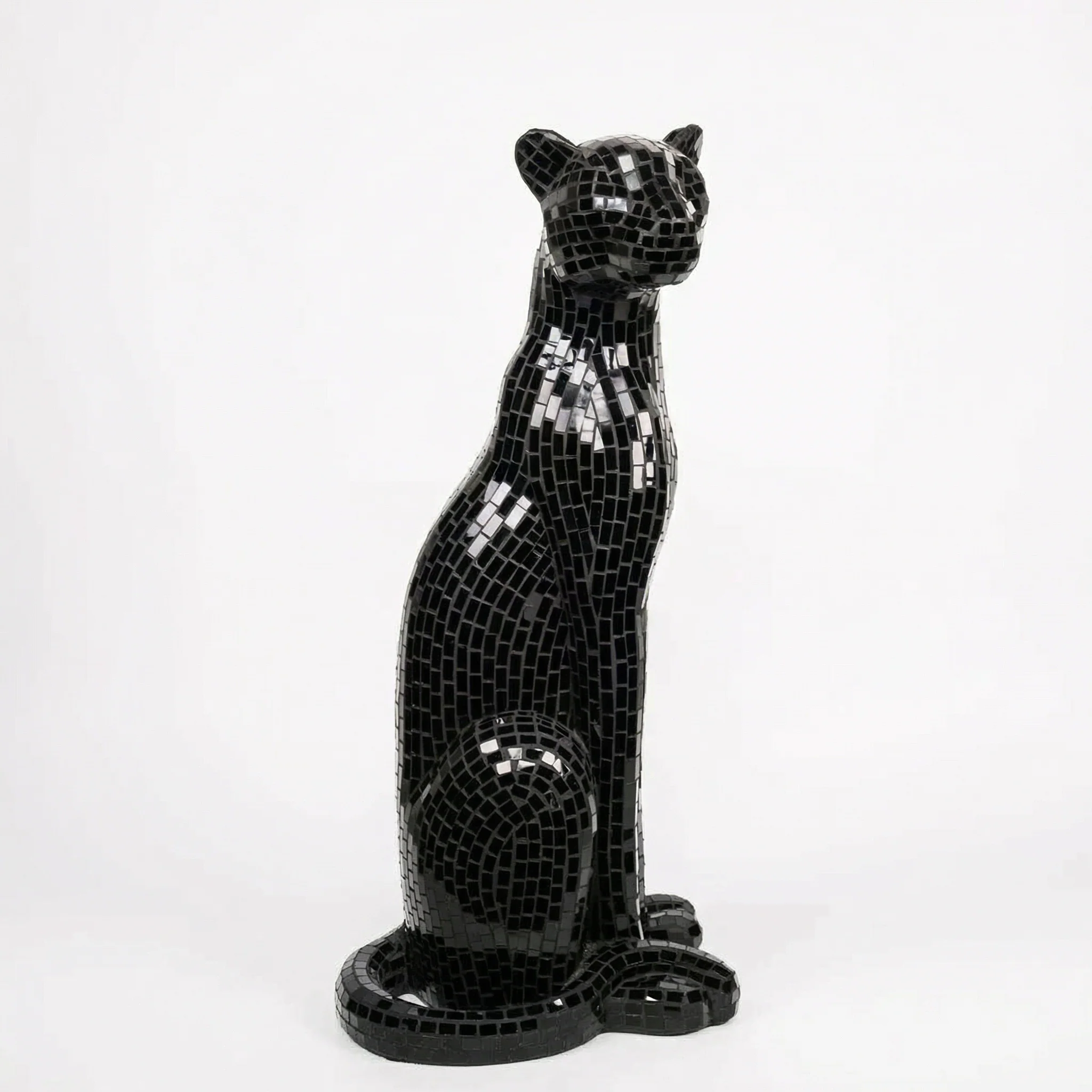 Majestic Mosaic Leopard 80cm - Image 5