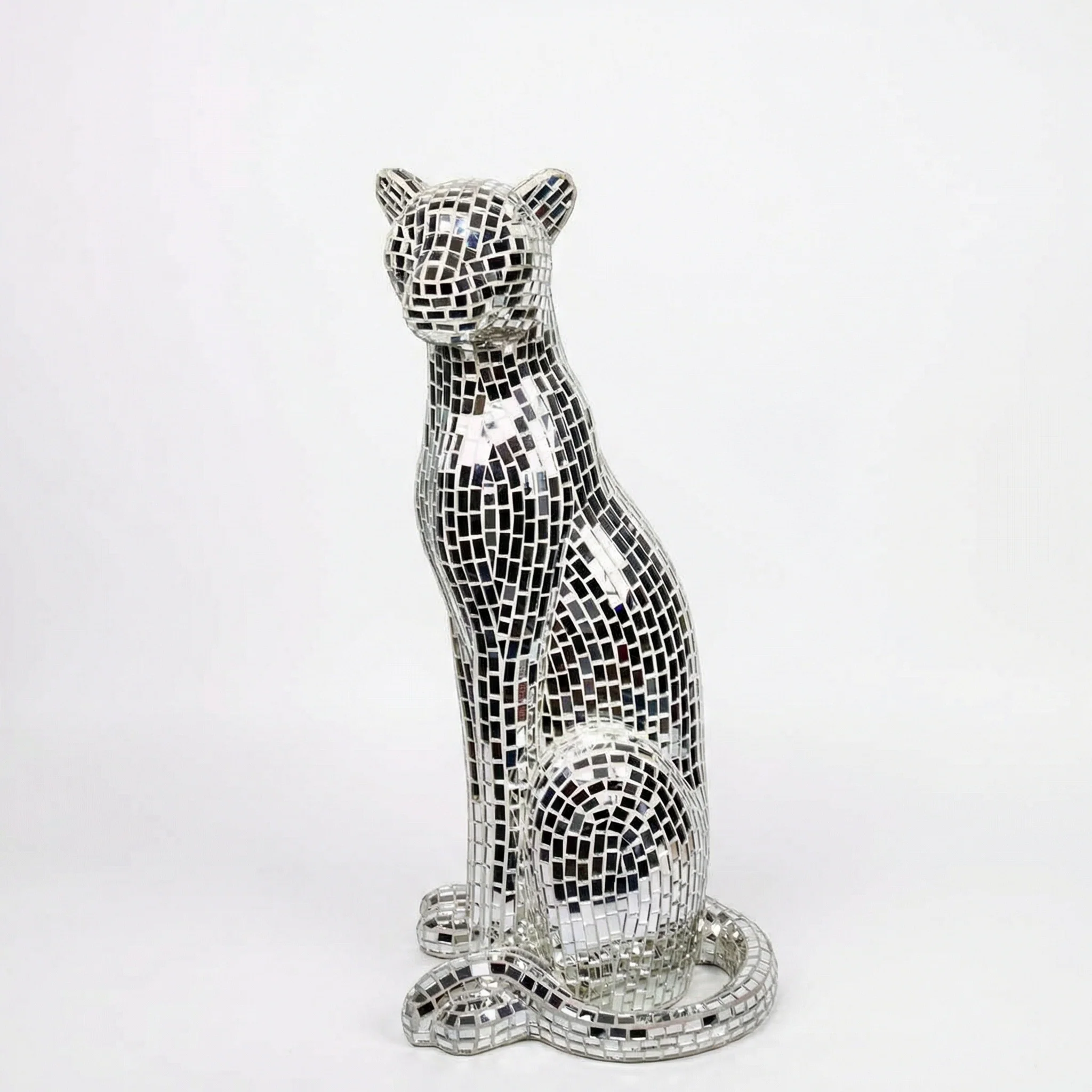 Majestic Mosaic Leopard 80cm - Image 6