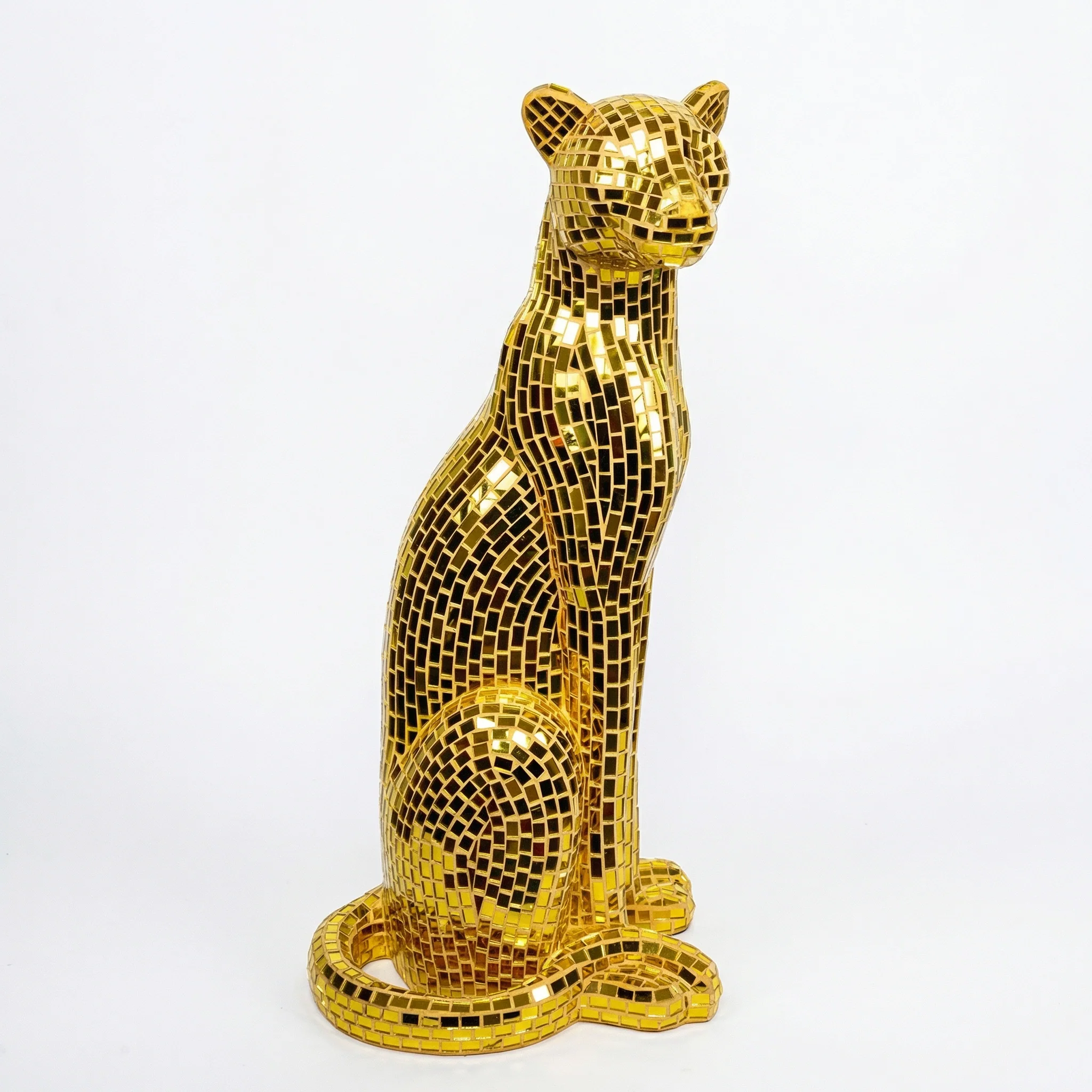 Majestic Mosaic Leopard 80cm - Image 8