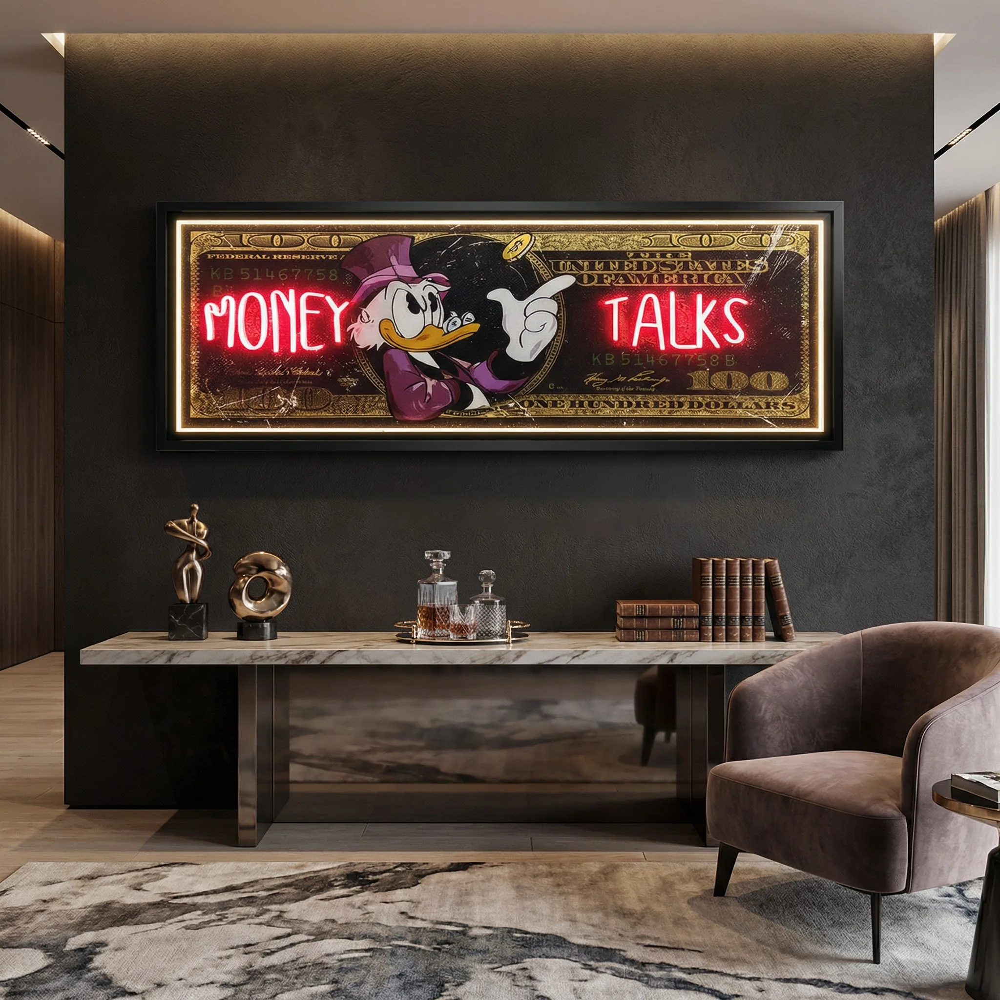 MONEY TALKS (Billionaire Neon Canva) - Image 3