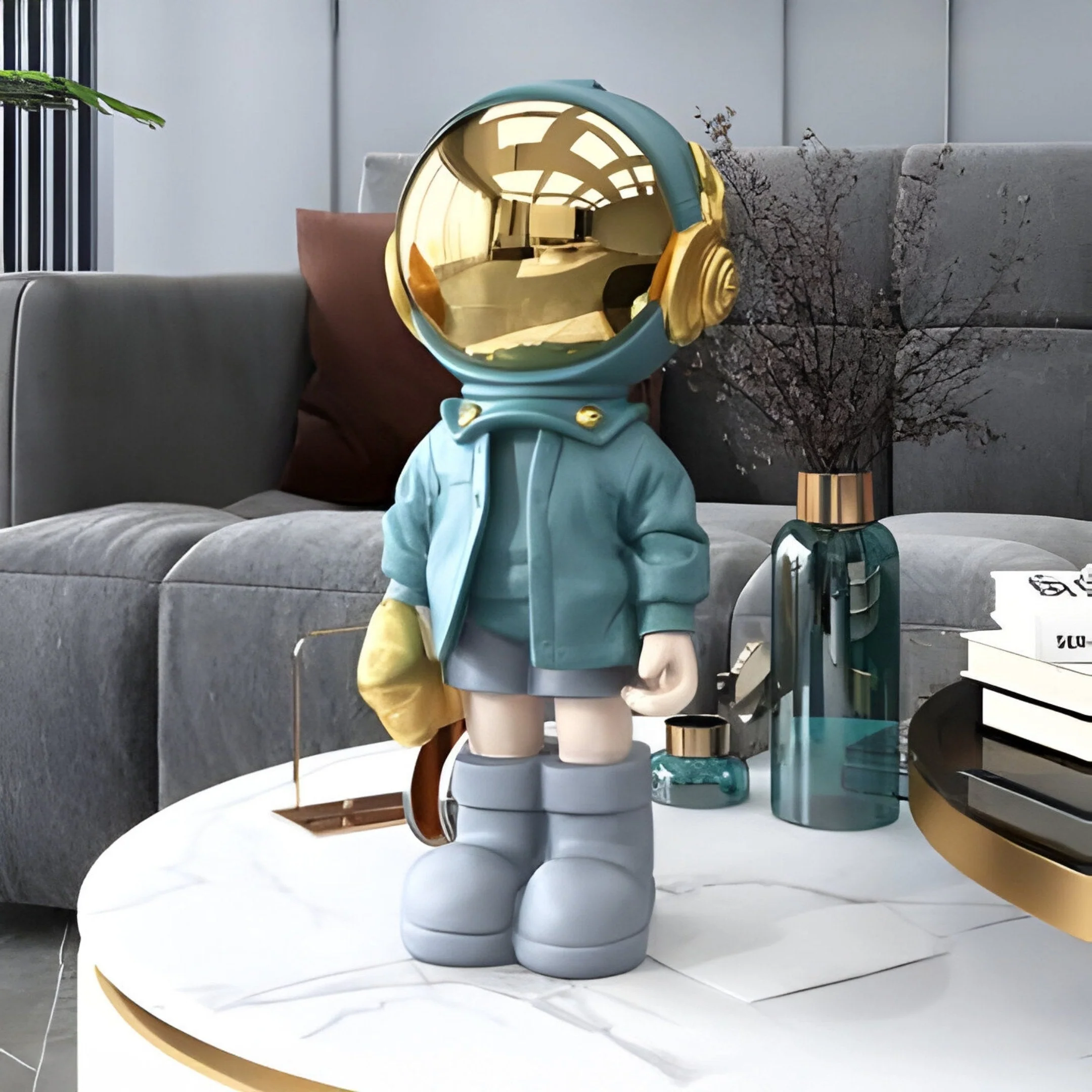Small Galactic Blue Astronaut Beats Figure - 36cm - Image 2
