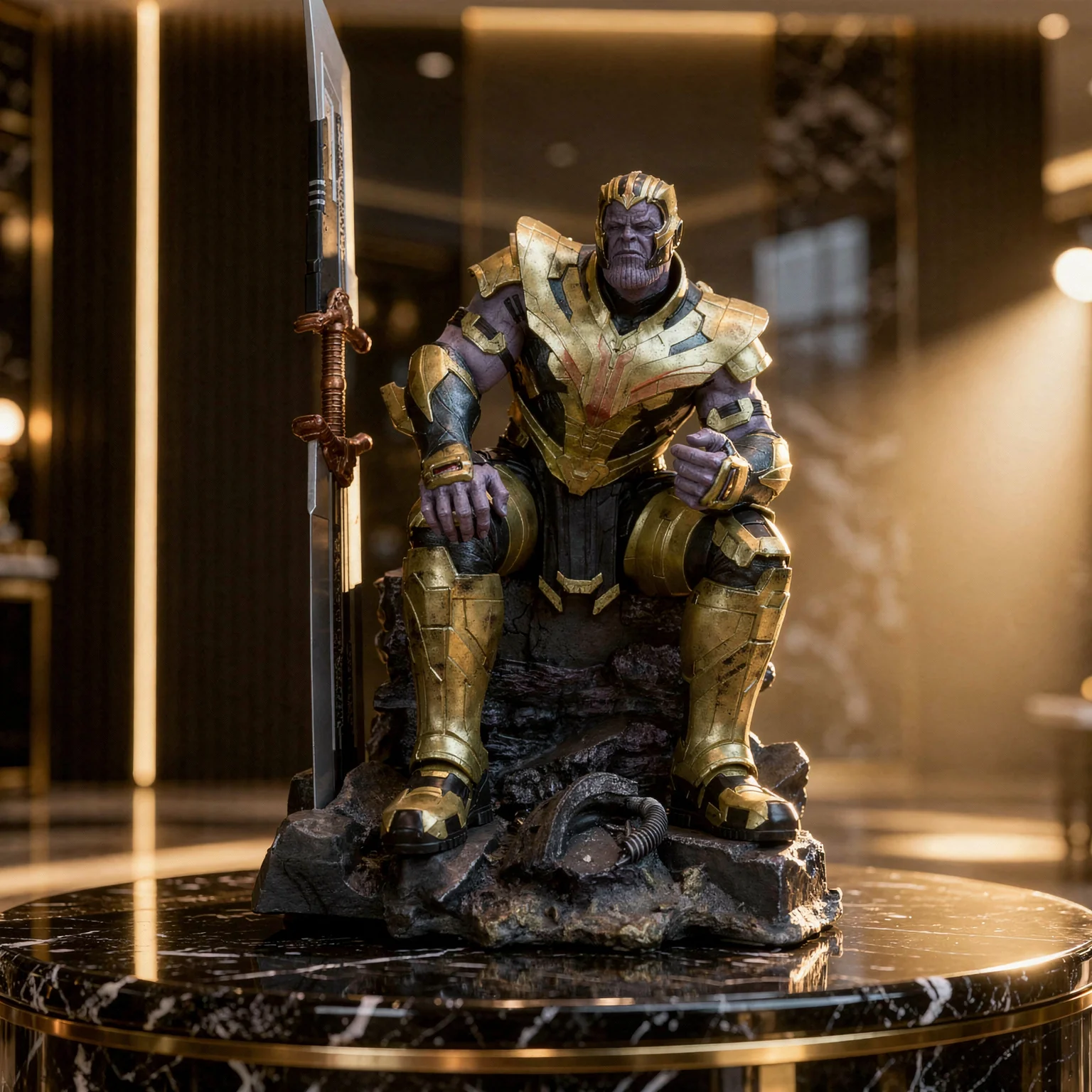 Thanos Endgame 1:4 Scale Limited Edition 80cm Statue - Image 4